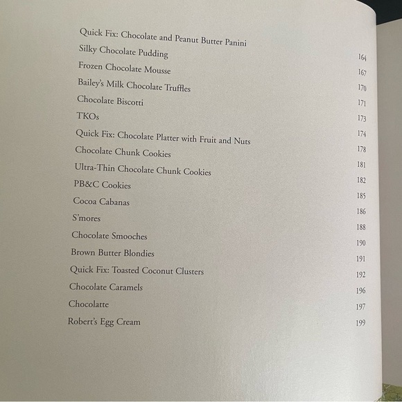 2/$49 Essence of Chocolate Dessert Cookbook Adult Hardcover Sweets Gift Idea - Picture 12 of 15